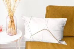 Sierkussens - Kussentjes Woonkamer - 50x30 Cm - Abstract - Minimalisme - Line Art -Pillowmonkey 1200x800 2730