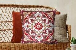 Kussenhoes 50x50 Cm - Perzisch Tapijt - Kleed - Mandala - Katoen / Polyester - Voor Binnen -Pillowmonkey 1200x800 278