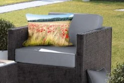 Buitenkussens - Tuin - Wilde Klaprozen In Een Groot Veld - 60x40 Cm -Pillowmonkey 1200x800 2842