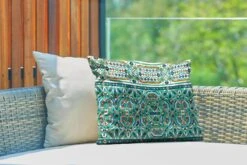 Sierkussen Marokkaanse Mozaïek Voor Buiten - Een Traditionele Marokkaanse Mozaïekdecoratie - 50x30 Cm - Rechthoekig Weerbestendig Tuinkussen / Tuinmeubelkussen Van Polyester -Pillowmonkey 1200x800 2935