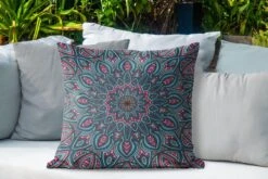 Buitenkussens - Tuin - Mandala Met Natuurvormen - 60x60 Cm -Pillowmonkey 1200x800 2940