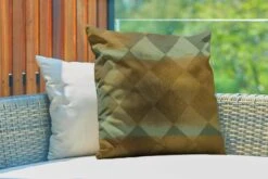 Sierkussen Buiten - Patroon - Vierkant - Groen - 60x60 Cm - Weerbestendig -Pillowmonkey 1200x800 2951