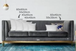 Kussenhoes 60x40 Cm - Wereldkaart - Bloemen - Blauw - Katoen / Polyester - Voor Binnen -Pillowmonkey 1200x800 300