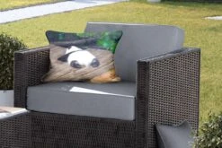 Buitenkussens - Tuin - Slapende Baby Panda - 50x30 Cm -Pillowmonkey 1200x800 3105