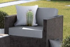 Buitenkussens - Tuin - Cactus Botanische Print - 45x45 Cm -Pillowmonkey 1200x800 3129