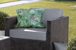 Buitenkussens - Tuin - Tijgerkop Tussen Varens - 60x40 Cm -Pillowmonkey 1200x800 3249