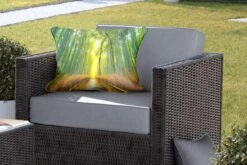 Buitenkussens - Tuin - Pad In Het Arashiyama-bamboebos In Japan - 60x40 Cm -Pillowmonkey 1200x800 3257