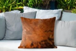 Buitenkussen Weerbestendig - Patronen - Luxe - Blad - Goud - 50x50 Cm -Pillowmonkey 1200x800 3268