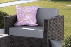 Buitenkussen - Marmer - Glitter - Paars - Goud - 45x45 Cm - Weerbestendig -Pillowmonkey 1200x800 3285