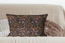 Kussenhoes 60x40 Cm - Zwart - Goud - Graniet - Patronen - Katoen / Polyester - Voor Binnen -Pillowmonkey 1200x800 33