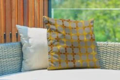 Buitenkussen Weerbestendig - Patronen - Luxe - Grijs - Goud - 50x50 Cm -Pillowmonkey 1200x800 3331