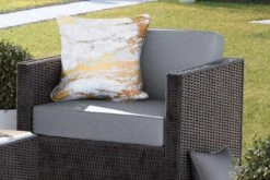 Buitenkussen Weerbestendig - Marmer - Goud - Grijs - Steen - 50x50 Cm -Pillowmonkey 1200x800 3357