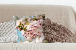 Kussenhoes 45x45 Cm - Bloemen - Bloesem - Lente - Katoen / Polyester - Voor Binnen -Pillowmonkey 1200x800 41
