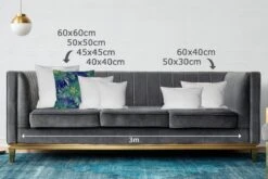 Kussenhoes 50x50 Cm - Jungle - Patronen - Blad - Jongens - Meisjes - Kinderen - Katoen / Polyester - Voor Binnen -Pillowmonkey 1200x800 464