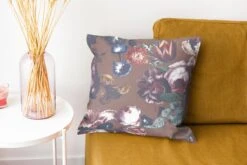 Kussenhoes 40x40 Cm - Bloemen - Tuin - Roze - Katoen / Polyester - Voor Binnen -Pillowmonkey 1200x800 488