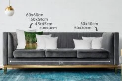 Kussenhoes 50x50 Cm - Reiger - Bos - Meer - Katoen / Polyester - Voor Binnen -Pillowmonkey 1200x800 557