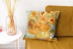 Kussenhoes 40x40 Cm - Zonnebloemen - Vincent Van Gogh - Katoen / Polyester - Voor Binnen -Pillowmonkey 1200x800 572