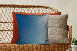 Kussenhoes 45x45 Cm - Zee - Blauw - Golven - Katoen / Polyester - Voor Binnen -Pillowmonkey 1200x800 623