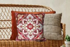 Kussenhoes 45x45 Cm - Perzisch Tapijt - Kleed - Mandala - Katoen / Polyester - Voor Binnen -Pillowmonkey 1200x800 669