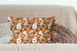 Kussenhoes 60x40 Cm - Bloemen - Vintage - Patronen - Katoen / Polyester - Voor Binnen -Pillowmonkey 1200x800 671