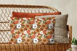 Kussenhoes 60x40 Cm - Bloemen - Vintage - Patronen - Katoen / Polyester - Voor Binnen -Pillowmonkey 1200x800 672
