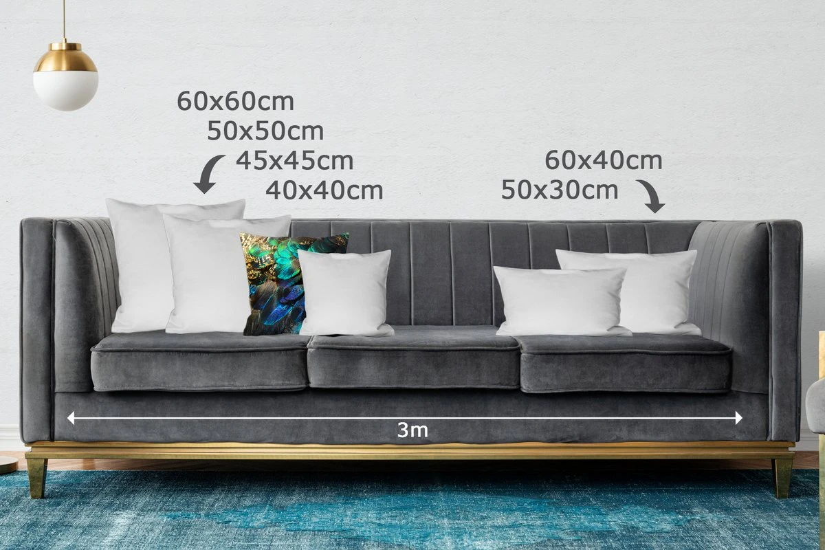 Kussenhoes 45x45 Cm - Veren - Pauwveren - Pauw - Blauw - Kunst - Katoen / Polyester - Voor Binnen 8 Kussenhoes 45x45 Cm - Veren - Pauwveren - Pauw - Blauw - Kunst - Katoen / Polyester - Voor Binnen - Afbeelding 6