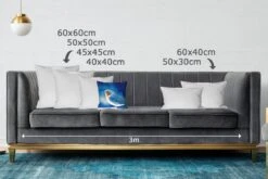 Kussenhoes 40x40 Cm - Roodborstje - Blauw - Sneeuw - Katoen / Polyester - Voor Binnen -Pillowmonkey 1200x800 725