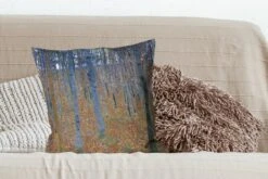 Kussenhoes 50x50 Cm - Las Brzozowy - Gustav Klimt - Katoen / Polyester - Voor Binnen -Pillowmonkey 1200x800 726