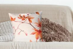 Kussenhoes 50x50 Cm - Japan - Esdoorn - Herfst - Vintage - Katoen / Polyester - Voor Binnen -Pillowmonkey 1200x800 756