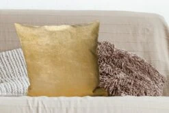 Kussenhoes 60x60 Cm - Gouden Achtergrond - Katoen / Polyester - Voor Binnen -Pillowmonkey 1200x800 849