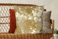 Kussenhoes 60x60 Cm - Goud - Verf - Abstract - Katoen / Polyester - Voor Binnen 11 Kussenhoes 60x60 Cm - Goud - Verf - Abstract - Katoen / Polyester - Voor Binnen -Pillowmonkey 1200x800 869