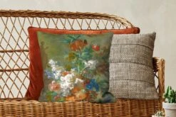 Kussenhoes 45x45 Cm - Stilleven Met Bloemen - Schilderij Van Jan Van Huysum - Katoen / Polyester - Voor Binnen 11 Kussenhoes 45x45 Cm - Stilleven Met Bloemen - Schilderij Van Jan Van Huysum - Katoen / Polyester - Voor Binnen -Pillowmonkey 1200x800 928