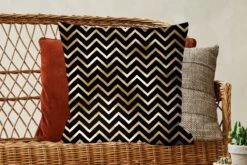 Kussenhoes 60x60 Cm - Patronen - Lijn - Goud - Katoen / Polyester - Voor Binnen 11 Kussenhoes 60x60 Cm - Patronen - Lijn - Goud - Katoen / Polyester - Voor Binnen -Pillowmonkey 1200x800 934