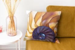 Kussenhoes 40x40 Cm - Schelp - Blauw - Zee - Katoen / Polyester - Voor Binnen 12 Kussenhoes 40x40 Cm - Schelp - Blauw - Zee - Katoen / Polyester - Voor Binnen -Pillowmonkey 1200x800 952