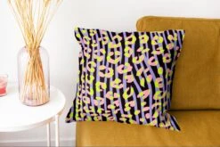 Kussenhoes 45x45 Cm - Panterprint - Zebra - Neon - Katoen / Polyester - Voor Binnen -Pillowmonkey 1200x802 1
