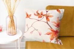 Kussenhoes 50x50 Cm - Japan - Esdoorn - Herfst - Vintage - Katoen / Polyester - Voor Binnen -Pillowmonkey 1200x802 113