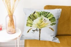 Kussenhoes 50x50 Cm - Jungle - Aap - Toekan - Katoen / Polyester - Voor Binnen -Pillowmonkey 1200x802 13