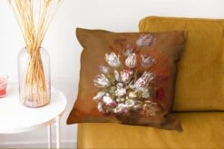 Kussenhoes 45x45 Cm - Stilleven Met Bloemen - Schilderij Van Hans Bollongier - Katoen / Polyester - Voor Binnen 12 Kussenhoes 45x45 Cm - Stilleven Met Bloemen - Schilderij Van Hans Bollongier - Katoen / Polyester - Voor Binnen -Pillowmonkey 1200x802 155