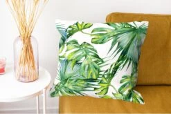 Kussenhoes 50x50 Cm - Monstera - Patroon - Waterverf - Meisjes - Kinderen - Jongens - Kids - Katoen / Polyester - Voor Binnen 12 Kussenhoes 50x50 Cm - Monstera - Patroon - Waterverf - Meisjes - Kinderen - Jongens - Kids - Katoen / Polyester - Voor Binnen -Pillowmonkey 1200x802 171