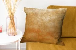 Sierkussens - Kussentjes Woonkamer - 60x60 Cm - IJzer - Roest - Goud - Metaal - Luxe -Pillowmonkey 1200x802 211