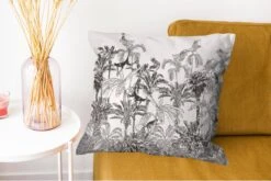 Sierkussen - Jungle Dieren - Groen - 50 Cm X 50 Cm -Pillowmonkey 1200x802 226