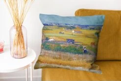 Kussenhoes 50x50 Cm - De Oogst - Vincent Van Gogh - Katoen / Polyester - Voor Binnen -Pillowmonkey 1200x802 23