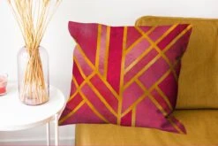 Sierkussen - Design Luxe - Goud - 60 Cm X 60 Cm -Pillowmonkey 1200x802 264