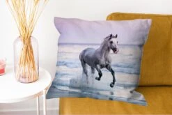 Sierkussen - Paard Zee - Bruin - 60 Cm X 60 Cm -Pillowmonkey 1200x802 269