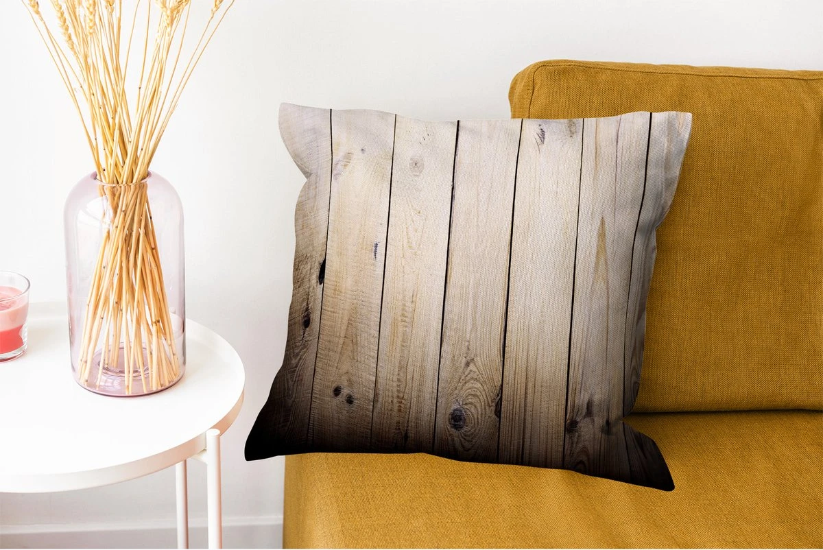 Sierkussens - Kussentjes Woonkamer - 45x45 Cm - Plank - Boom - Hout - Landelijk 8 Sierkussens - Kussentjes Woonkamer - 45x45 Cm - Plank - Boom - Hout - Landelijk - Afbeelding 6