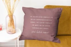 Sierkussens - Kussentjes Woonkamer - 60x60 Cm - Trouwen - Dochter - Quotes -Pillowmonkey 1200x802 289