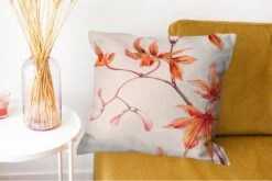 Sierkussens - Kussentjes Woonkamer - 50x50 Cm - Japan - Esdoorn - Herfst - Vintage -Pillowmonkey 1200x802 291