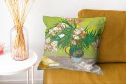 Kussenhoes 45x45 Cm - De Oleanders - Schilderij Van Vincent Van Gogh - Katoen / Polyester - Voor Binnen -Pillowmonkey 1200x802 5