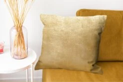 Kussenhoes 50x50 Cm - Gouden Achtergrond - Katoen / Polyester - Voor Binnen -Pillowmonkey 1200x802 84