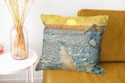 Kussenhoes 50x50 Cm - De Zaaier - Vincent Van Gogh - Katoen / Polyester - Voor Binnen -Pillowmonkey 1200x802 89
